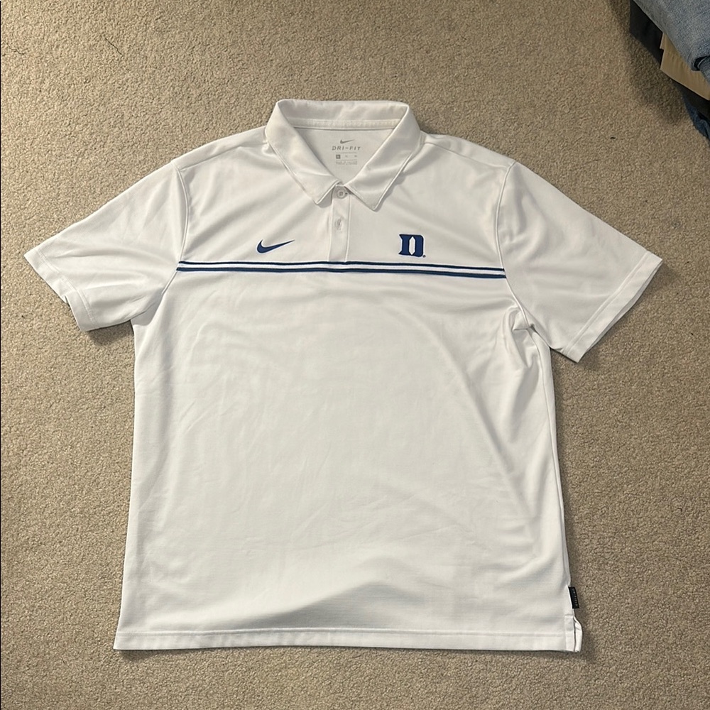 White Duke Polo - Nike, Size XL, Barely Worn, Perfect Condition
